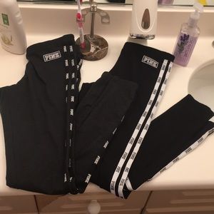 2 pairs of PINK brand leggings